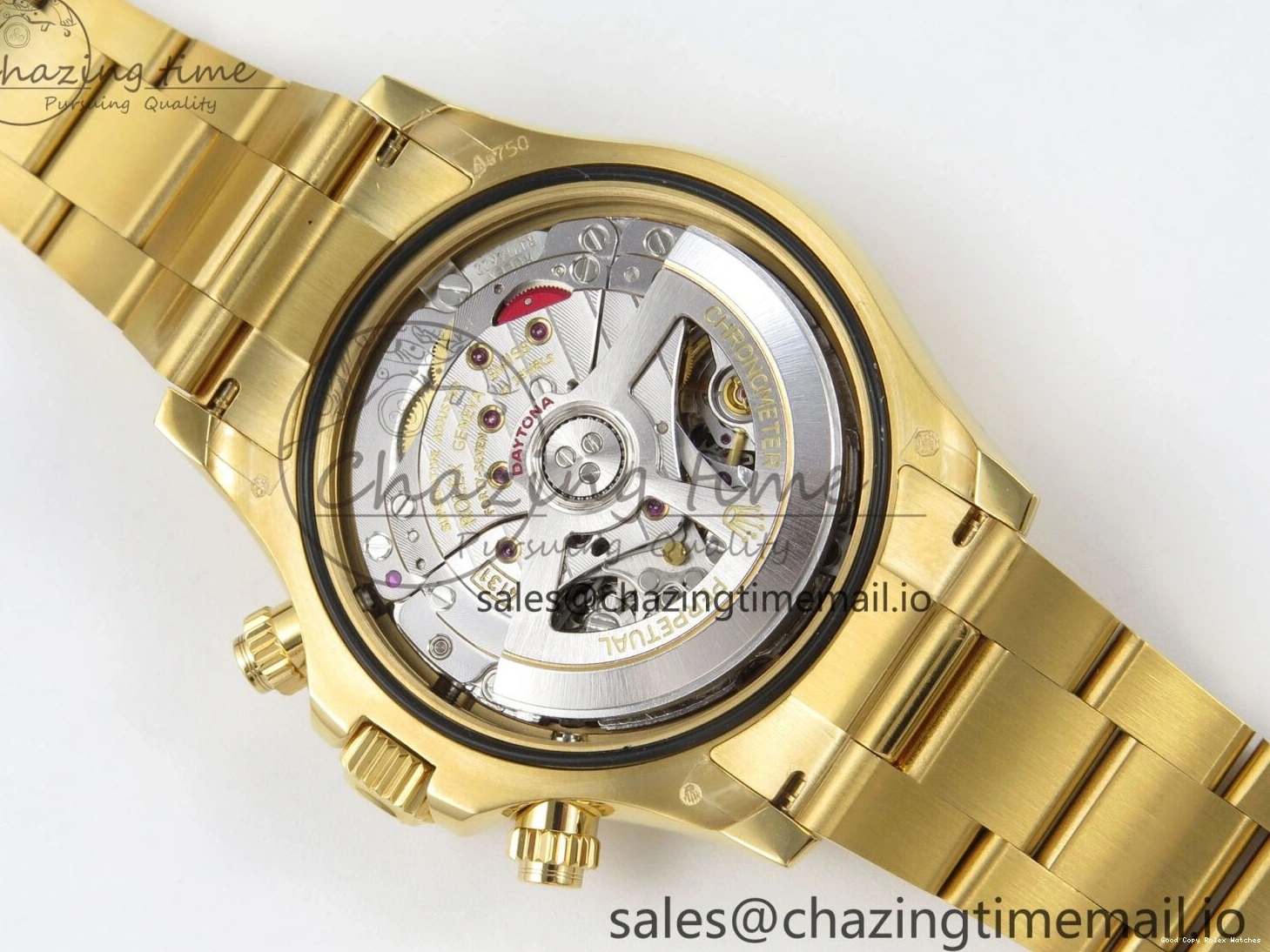 AAA Replica Watches Edition 126508 (Gain Casual Best SH4131 1:1 Weight) 305 Crystal On Dial Bracelet V6 Markers YG YG QF Daytona YG 1219